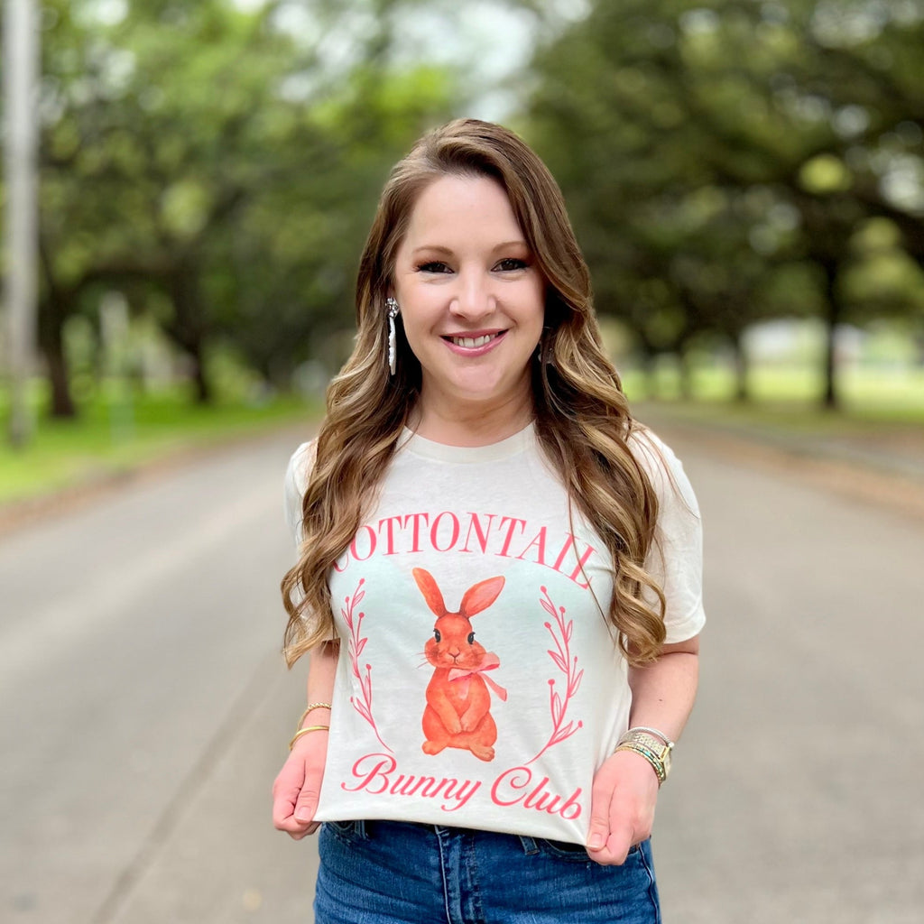 Cottontail Club Bunny Tee