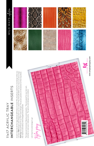 Wild Ways Tray Inserts
