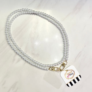 Pearl Crossbody Phone Lanyard
