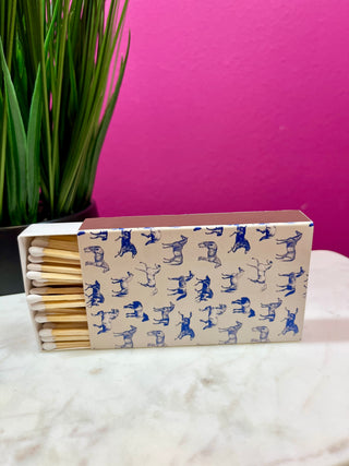 Blue Horses Matchbox