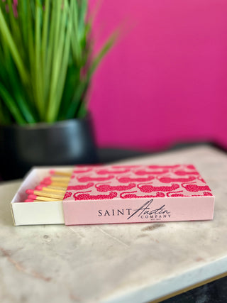 Pink Cheetah Matchbox