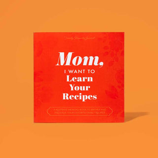Mother, I Want to Learn Your Recipes Book
