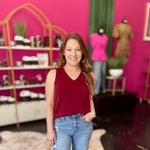 Maroon Essentials Skort