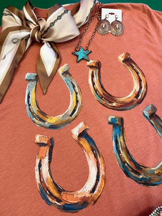 Western Horseshoe Graphic Tee