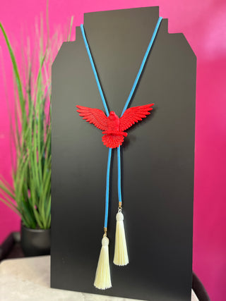 Red Eagle Boho Necklace