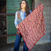 Baby Red Concho Shorty 26" Wild Rag