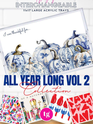 All Year Long Vol. 2 Tray Inserts