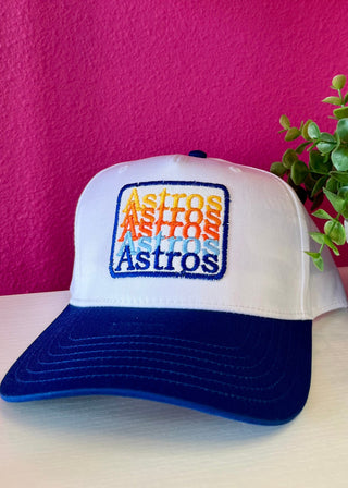 Astros Mirror Navy Baseball Hat