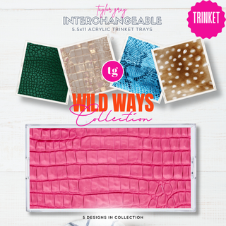 Wild Way Trinket Tray Inserts