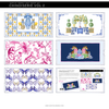 Chinoiserie Trinket Tray Insert Set