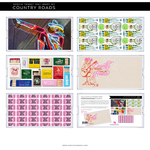 Country Roads Trinket Tray Insert Set