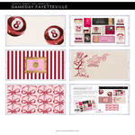 Gameday Fayetteville Trinket Tray Insert Set