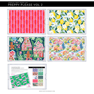 Preppy Please Tray Inserts