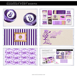 Gameday Ft Worth Trinket Tray Insert Set