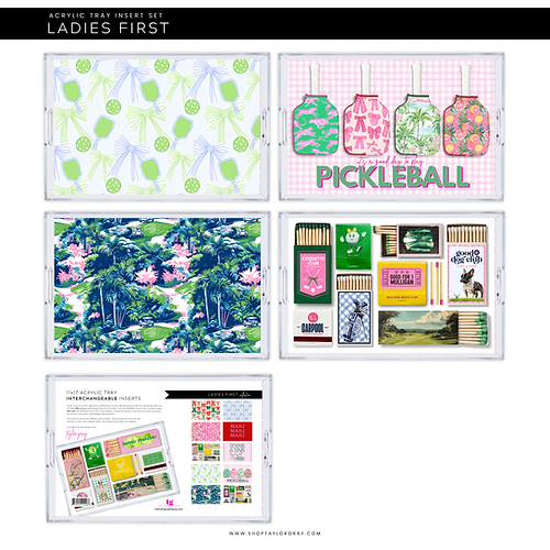 Ladies First Tray Inserts