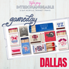 Gameday Dallas Trinket Tray Insert Set