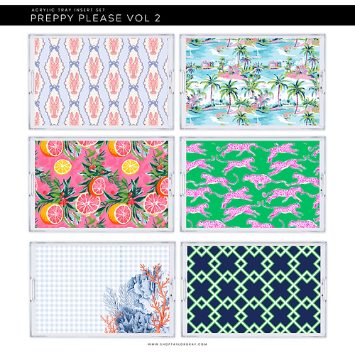 Preppy Please Tray Inserts