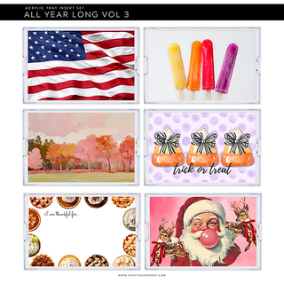 All Year Long Vol. 3 Tray Inserts