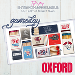 Gameday Oxford Trinket Tray Insert Set