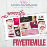 Gameday Fayetteville Trinket Tray Insert Set