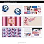 Gameday Dallas Trinket Tray Insert Set