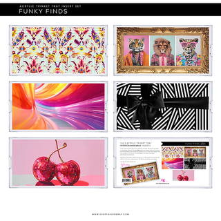 Funky Finds Trinket Tray Insert Set