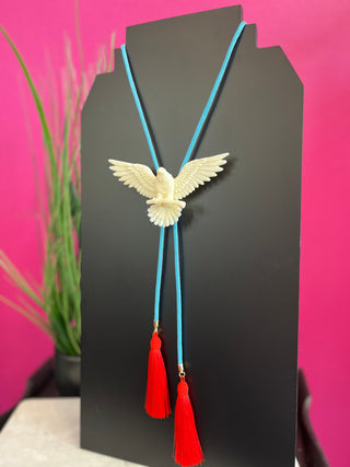 Ivory Eagle Boho Necklace