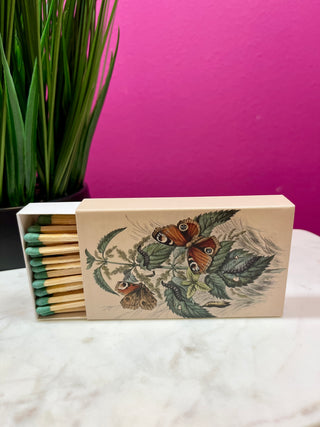 Vintage Butterfly Matchbox