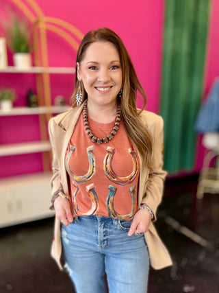 Western Horseshoe Graphic Tee