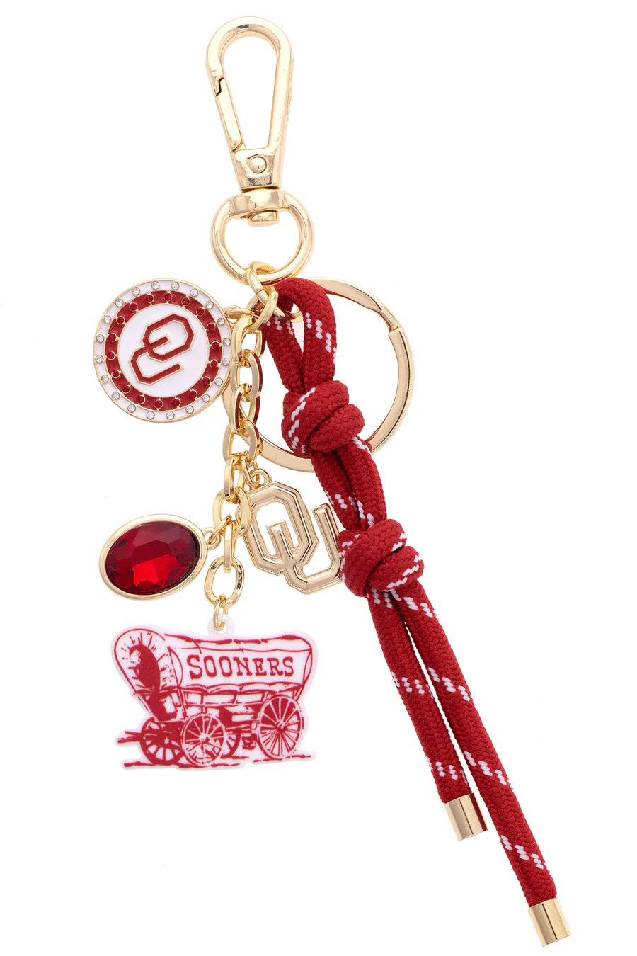 University of Oklahoma Bag Charm