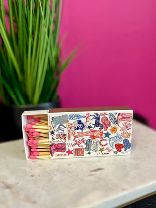 Cowgirl Matchbox
