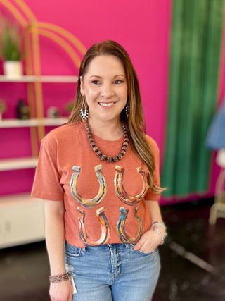 Western Horseshoe Graphic Tee