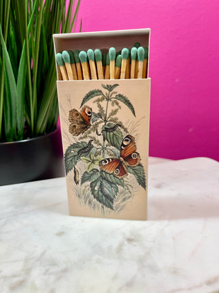 Vintage Butterfly Matchbox