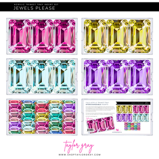 Jewels Please Trinket Tray Inserts