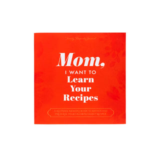 Mother, I Want to Learn Your Recipes Book