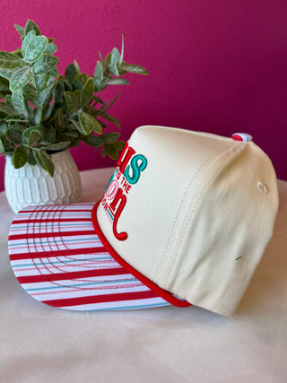 Reason for the Season Striped Baseball Hat