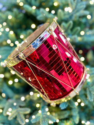Medium Red Drum Ornament