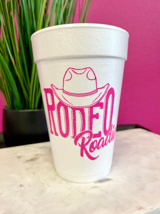 Rodeo Roadie Styrofoam Cups
