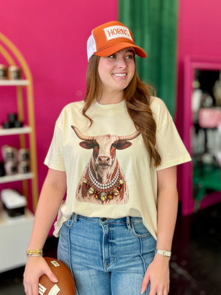 PRE-ORDER Big Bling Texas Longhorn Graphic Tee