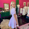 Pink & White Striped Dress