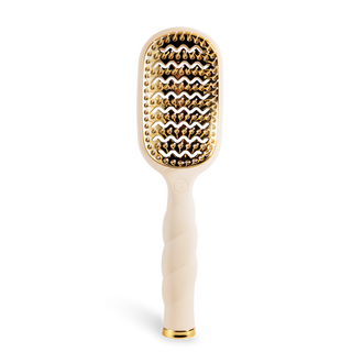 Teleties Tan Vented Hair Brush 