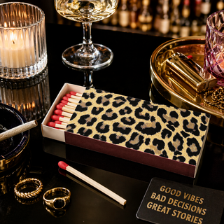 Leopard Print Matchbox