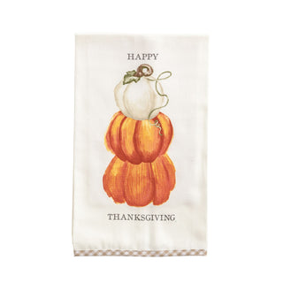 Happy Thanksgiving Printed Tea Towel 