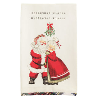 Mr. & Mrs. Claus Tea Towel