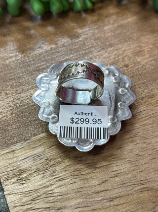 Authentic Turquoise Heart Ring