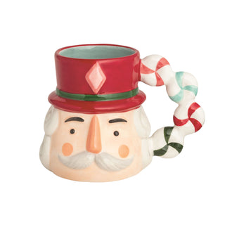 Red Nutcracker Christmas Mug
