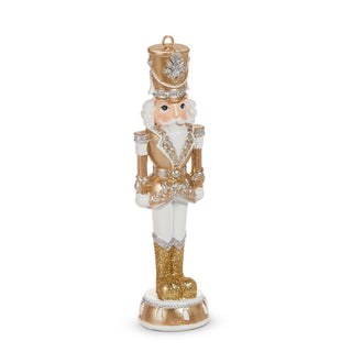 Gold & Silver 6" Nutcracker Ornament 