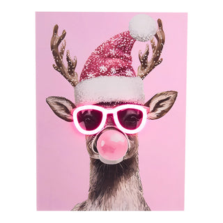 Merry & Bright Reindeer Wall Art