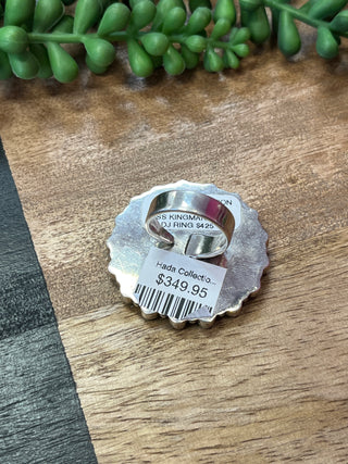 Hada Collection Authentic Turquoise Circle Ring