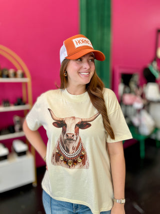 PRE-ORDER Big Bling Texas Longhorn Graphic Tee